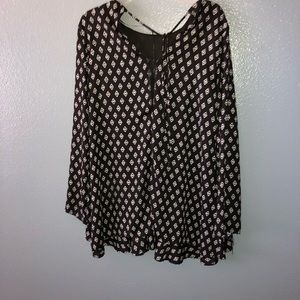 Black and white diamond shaped dress